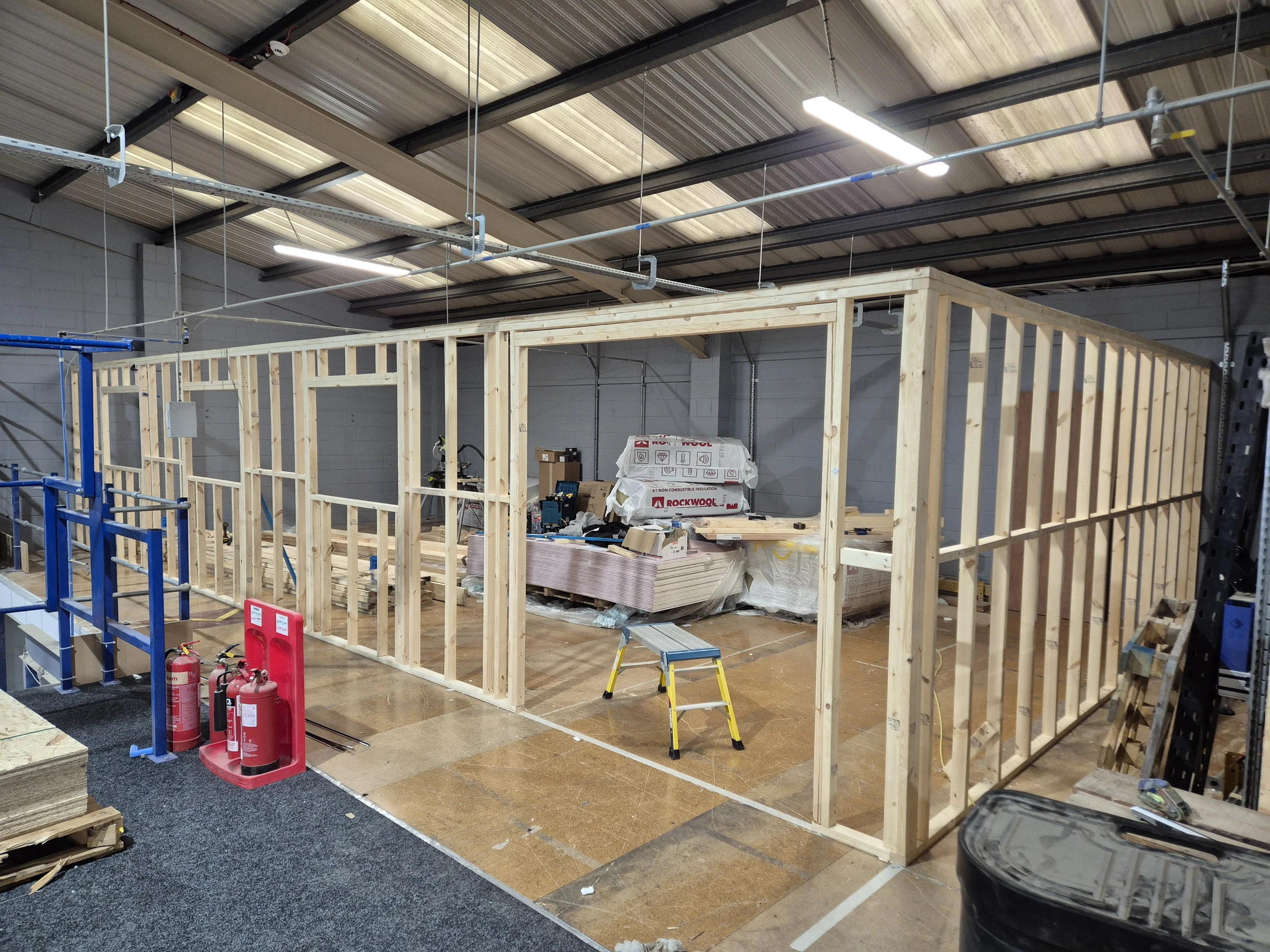 Commercial timber framing by Joseph Joinery Ltd