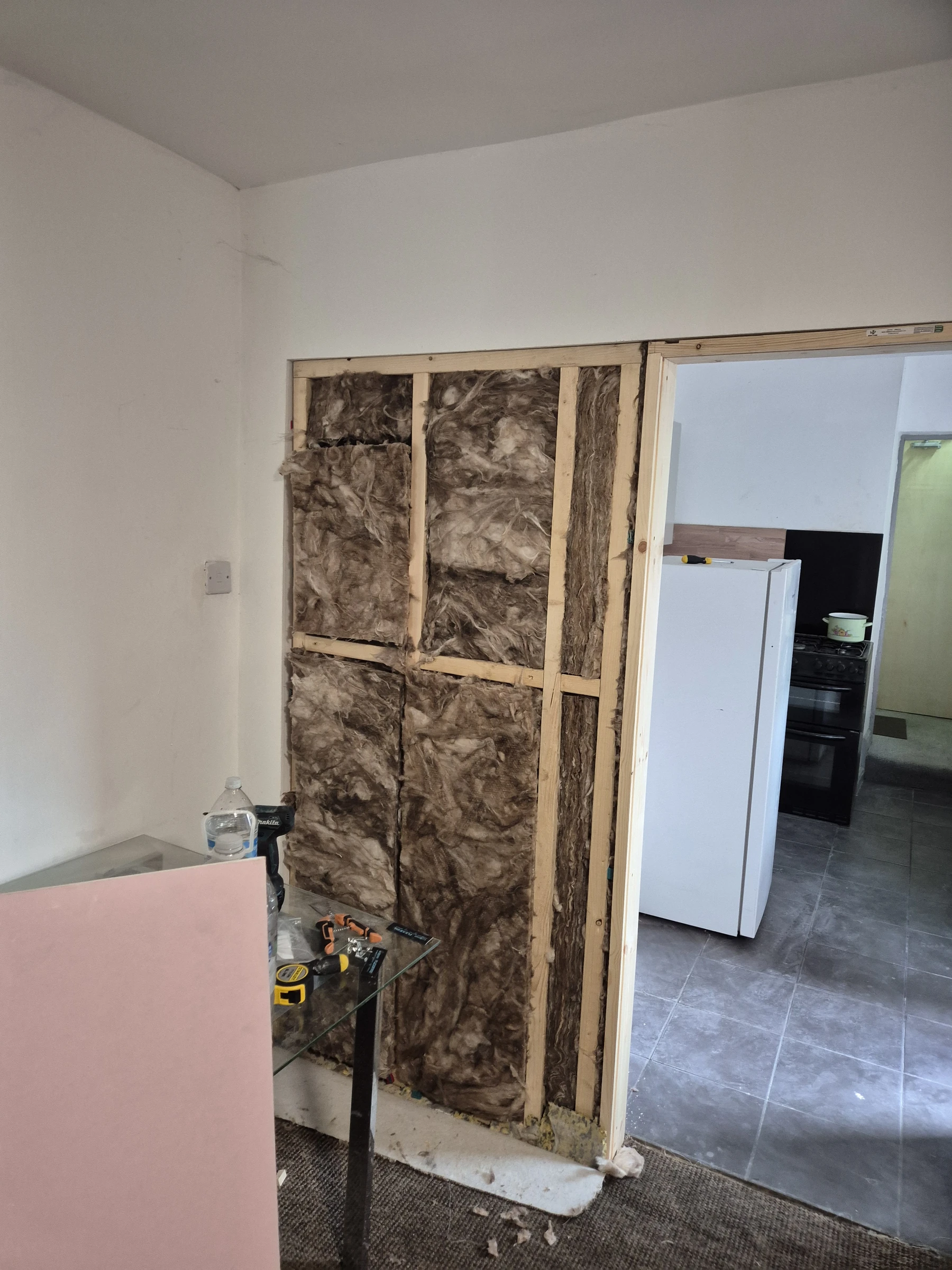 HMO fire compliance insulation stage